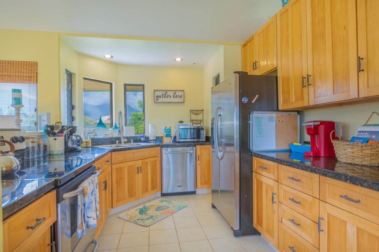 Hanalei Bay Villa Cottage 2Br 2Ba With Mountain Views Hbv24 Princeville Ngoại thất bức ảnh