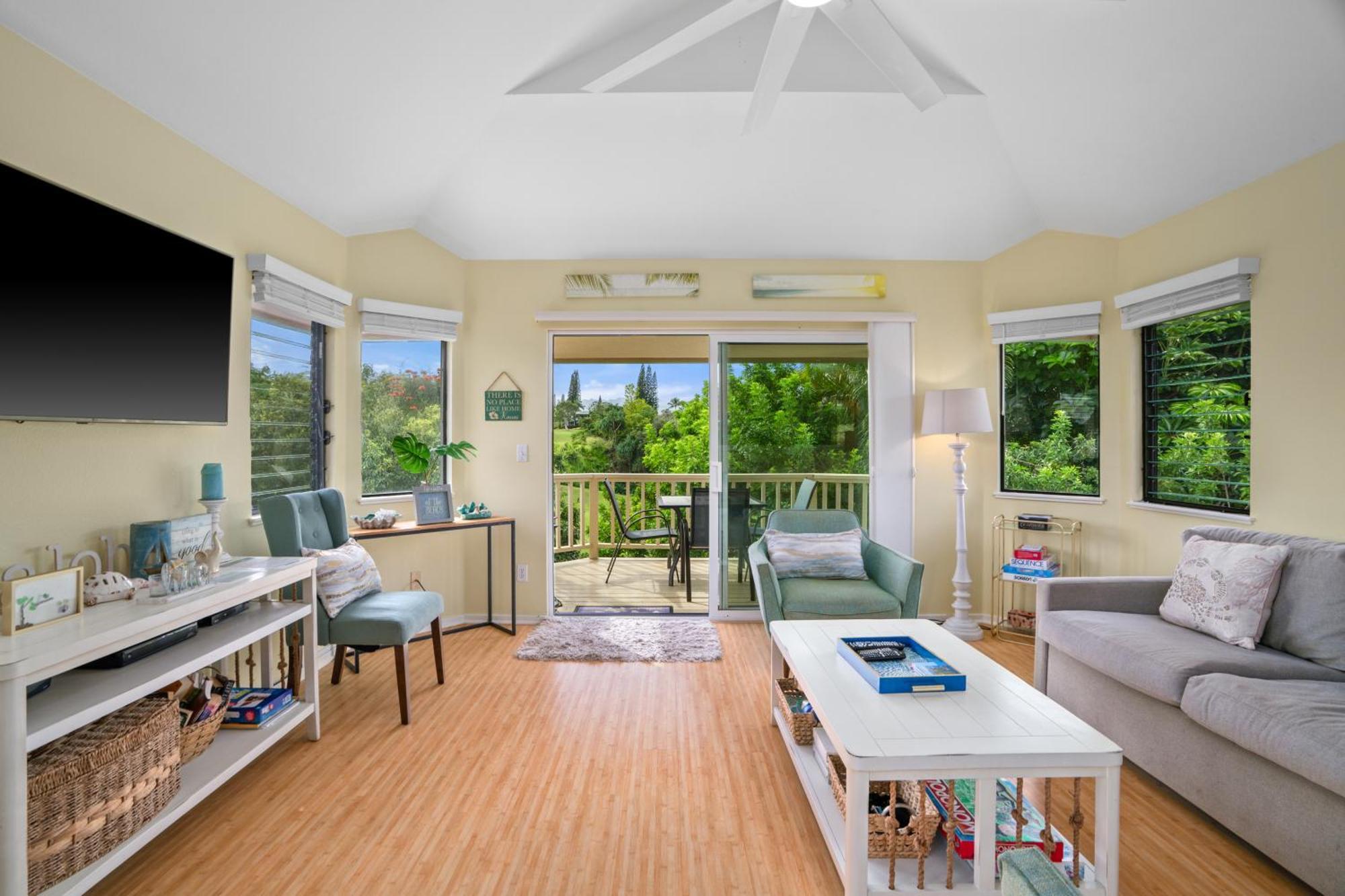 Hanalei Bay Villa Cottage 2Br 2Ba With Mountain Views Hbv24 Princeville Ngoại thất bức ảnh