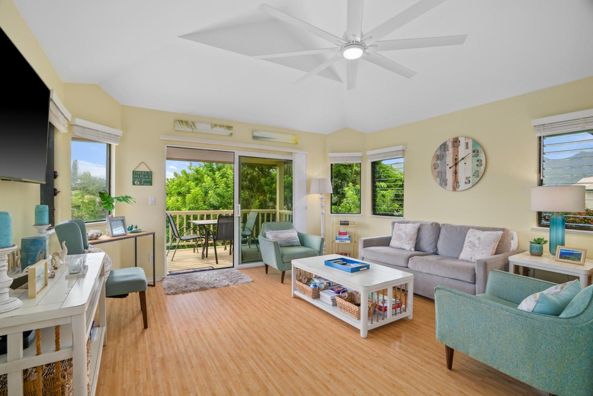Hanalei Bay Villa Cottage 2Br 2Ba With Mountain Views Hbv24 Princeville Ngoại thất bức ảnh